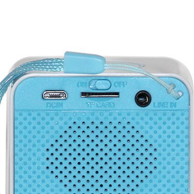 Ambrane 3W Portable Bluetooth Speaker BT-1100 with Aux in (White, Stereo) Ambrane 3W Portable Bluetooth Speaker BT-1100 with Aux in (White, Stereo)