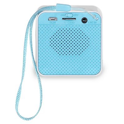 Ambrane 3W Portable Bluetooth Speaker BT-1100 with Aux in (White, Stereo) Ambrane 3W Portable Bluetooth Speaker BT-1100 with Aux in (White, Stereo)