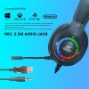 Ant Esports H580 Gaming Headset with Microphone for PS4 PC Xbox one PS5 Switch Laptop, Over Ear Headphones Wired with Noise Cancelling Mic, 3.5m Audio Jack, 50mm Stereo Drivers, Led Light – Black Ant Esports H580 Gaming Headset with Microphone for PS4 PC Xbox one PS5 Switch Laptop, Over Ear Headphones Wired with Noise Cancelling Mic, 3.5m Audio Jack, 50mm Stereo Drivers, Led Light – Black