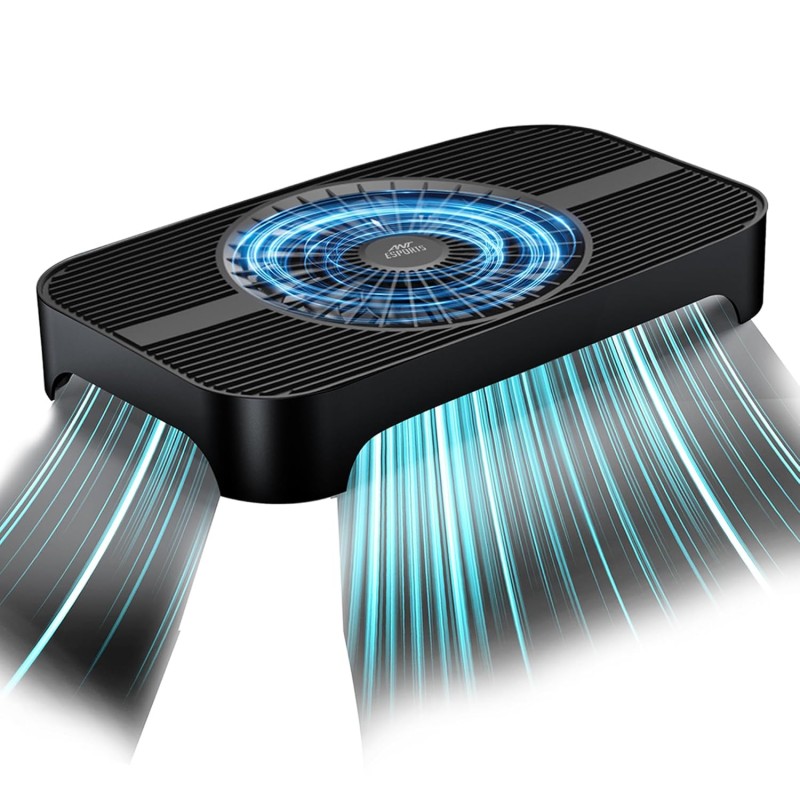 Ant Esports RCP70 Router & Mini Computer Cooling Pad/Fan with LED Light, 140mm Fan and 5V USB Power for Receiver DVR, WiFi Modem, Set Top Box and Mini PC Ant Esports RCP70 Router & Mini Computer Cooling Pad/Fan with LED Light, 140mm Fan and 5V USB Power for Receiver DVR, WiFi Modem, Set Top Box and Mini PC