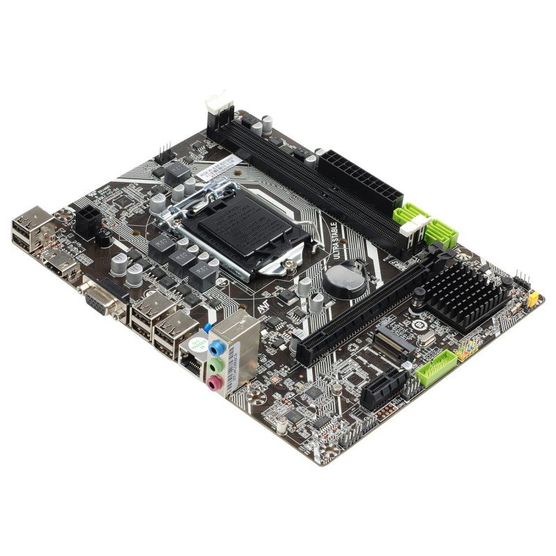 Ant Value H61MAD3-N mATX Gaming Motherboard LGA1155 Support Intel 2nd and 3rd Generation i3/i5/i7 DDR3, M.2 NVMe, USB 2.0 Ports Ant Value H61MAD3-N mATX Gaming Motherboard LGA1155 Support Intel 2nd and 3rd Generation i3/i5/i7 DDR3, M.2 NVMe, USB 2.0 Ports
