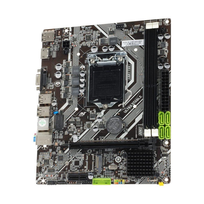 Ant Value H61MAD3-N mATX Gaming Motherboard LGA1155 Support Intel 2nd and 3rd Generation i3/i5/i7 DDR3, M.2 NVMe, USB 2.0 Ports Ant Value H61MAD3-N mATX Gaming Motherboard LGA1155 Support Intel 2nd and 3rd Generation i3/i5/i7 DDR3, M.2 NVMe, USB 2.0 Ports