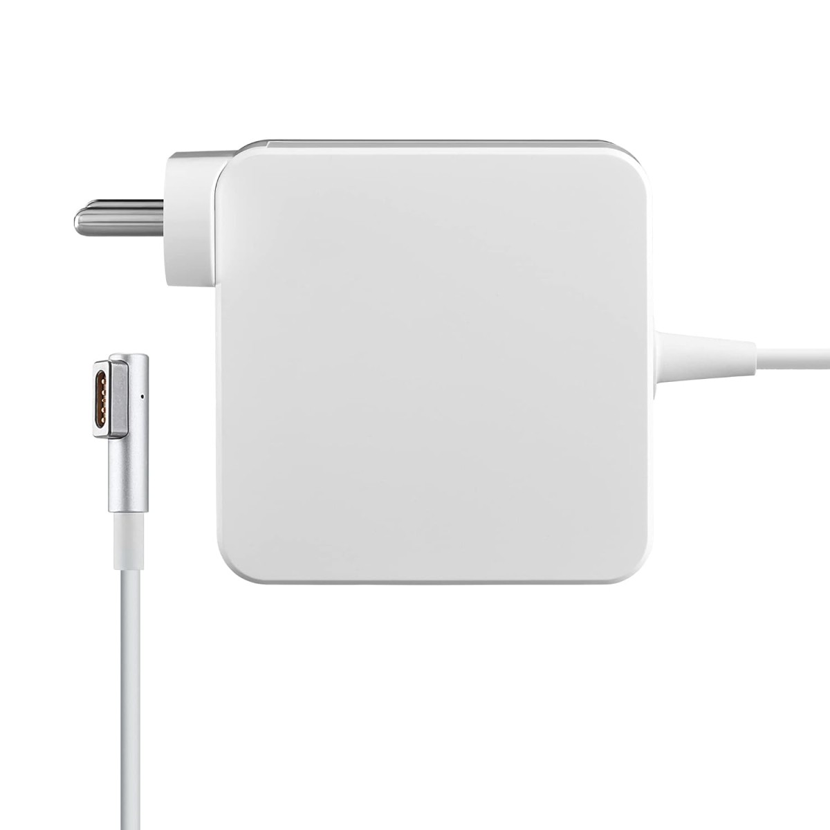Laprite Charger for Magsafe 60W for MacBook Pro 13" A1181, A1184, A1185, A1278, A1280, A1330, A1342, A1344 L-Shape Power Adapter, White-