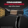 Beardo Style Cannon Hair Dryer | Powerful 1000W airflow | Thermo Protect Technology with 2 Tempreature Settings | Precise styling with special concentrator nozzle | Hair Dryer for men Beardo Style Cannon Hair Dryer | Powerful 1000W airflow | Thermo Protect Technology with 2 Tempreature Settings | Precise styling with special concentrator nozzle | Hair Dryer for men