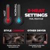 Beardo Style Cannon Hair Dryer | Powerful 1000W airflow | Thermo Protect Technology with 2 Tempreature Settings | Precise styling with special concentrator nozzle | Hair Dryer for men Beardo Style Cannon Hair Dryer | Powerful 1000W airflow | Thermo Protect Technology with 2 Tempreature Settings | Precise styling with special concentrator nozzle | Hair Dryer for men