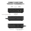 Belkin International Belkin Thunderbolt 3 Dock Core w/Thunderbolt 3 Cable (Thunderbolt Dock for Mac and Windows) Dual 4K @60Hz, 40Gbps Transfer Speeds, 60W Upstream Charging (F4U110bt) Belkin International Belkin Thunderbolt 3 Dock Core w/Thunderbolt 3 Cable (Thunderbolt Dock for Mac and Windows) Dual 4K @60Hz, 40Gbps Transfer Speeds, 60W Upstream Charging (F4U110bt)