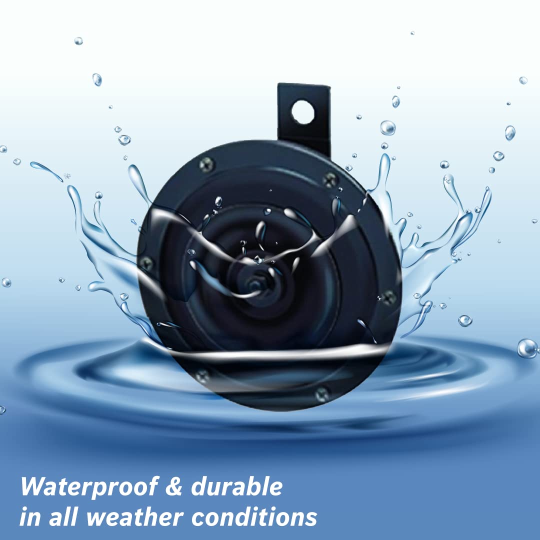 Bosch_Europa_Horn_Black_Colour_12 V_Set of 2_ For Car, LCV