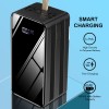 CALLMATE 80000mAh Ultra High Capacity Power Bank, 15W Fast Charging|Digital Display|4 USB Output Ports and 3 Input|LED Torch| Multi-Layer Protection for iPhone, Smartphones (Black, Lithium Polymer) CALLMATE 80000mAh Ultra High Capacity Power Bank, 15W Fast Charging|Digital Display|4 USB Output Ports and 3 Input|LED Torch| Multi-Layer Protection for iPhone, Smartphones (Black, Lithium Polymer)
