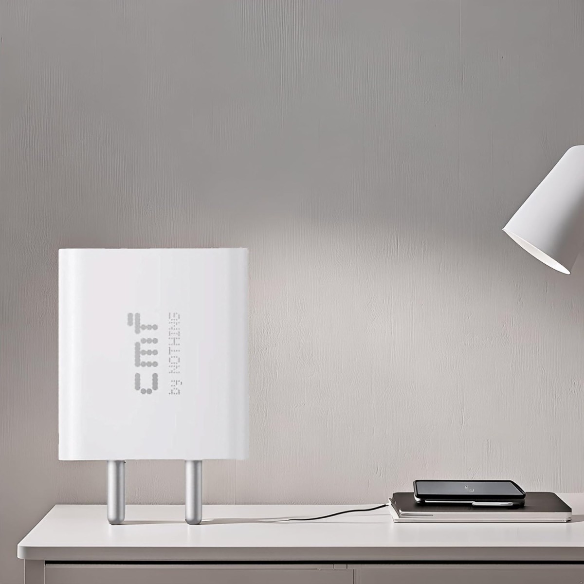 CMF by Nothing 33W Type-C Power Fast Charger Adapter | Compatible with CMF Phone 1, Nothing Phone 2a Plus, Phone 2a, Phone 2, Phone 1 | Quick Charge 3A Wall Charging for Android (White, Without Cable)