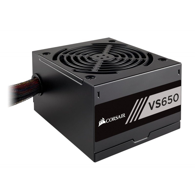 CORSAIR VS Series, VS650, 650 Watt, 80+ White Certified, Non-Modular Power Supply CORSAIR VS Series, VS650, 650 Watt, 80+ White Certified, Non-Modular Power Supply