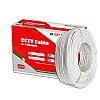 CP PLUS 3+1 Coaxial Pure Copper CCTV Camera Cable (90 Meter) White 