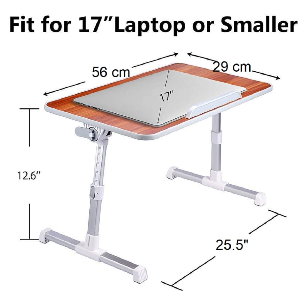 Callas Adjustable Portable Laptop Table, Bed Table, Notebook Stand, Laptop Standing Desk