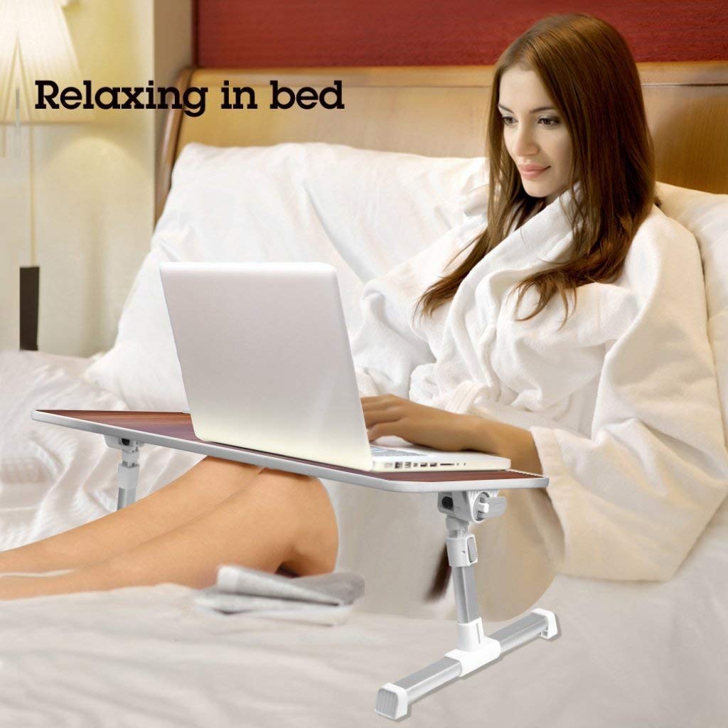 Callas Adjustable Portable Laptop Table, Bed Table, Notebook Stand, Laptop Standing Desk