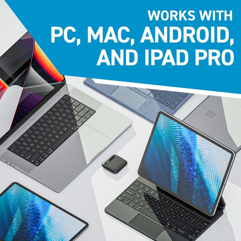Crucial X6 1TB Portable SSD Up to 800MB/s USB 3.2 External Solid State Drive, USB-C - CT1000X6SSD9 Visit the Crucial Store