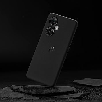 OnePlus Nord CE3 Lite Sandstone Bumper Case (Black)