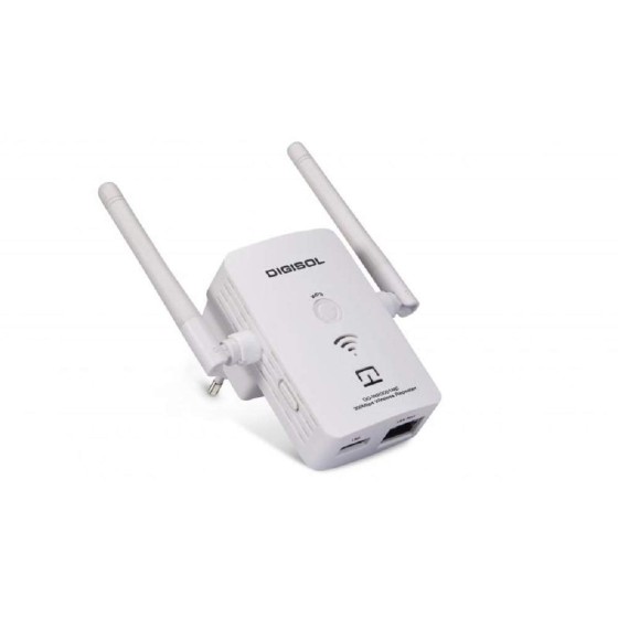 Digisol DG-WR3001NE 300Mbps Wireless Repeater (White) Digisol DG-WR3001NE 300Mbps Wireless Repeater (White)