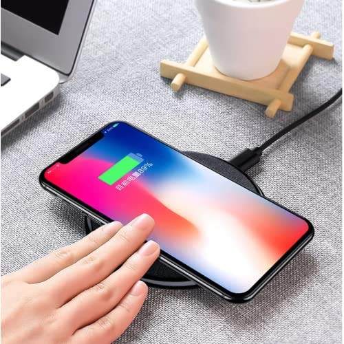 Dyazo Wireless Charger Pad 10w /7.5w /5 W for Wireless Charging Compatible with All Qi Certified Devices- Dyazo Wireless Charger Pad 10w /7.5w /5 W for Wireless Charging Compatible with All Qi Certified Devices-