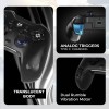 EvoFox Go Smartphone Bluetooth Mobile Gamepad for iPhones, iPads & Android | 2 Programmable Macro Back Buttons, Adjustable Dual Vibration Motors,Turbo Mode,Analog Triggers, High Precision Joysticks with Android KeyMap Mode, Dojo App (Grey) EvoFox Go Smartphone Bluetooth Mobile Gamepad for iPhones, iPads & Android | 2 Programmable Macro Back Buttons, Adjustable Dual Vibration Motors,Turbo Mode,Analog Triggers, High Precision Joysticks with Android KeyMap Mode, Dojo App (Grey)