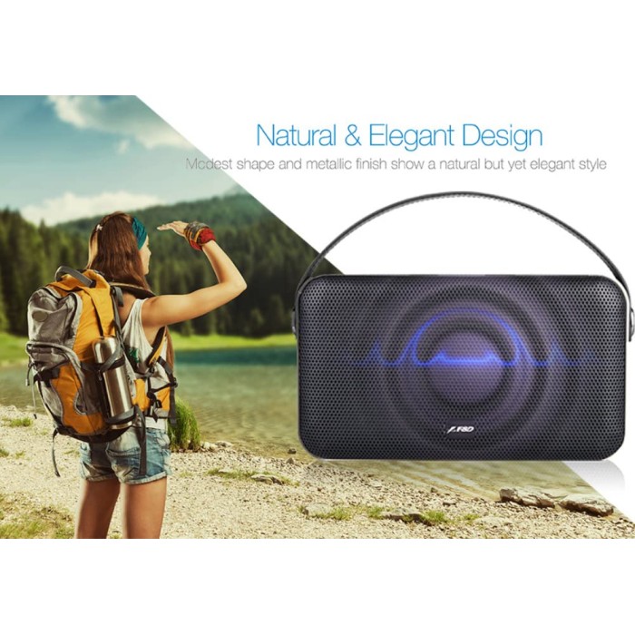 F&D W19 12 W Bluetooth Speaker (Black, Stereo Channel) F&D W19 12 W Bluetooth Speaker (Black, Stereo Channel)