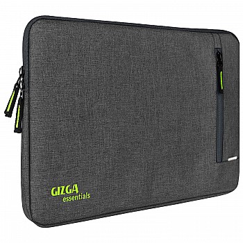 Gizga Essentials Laptop Bag Sleeve for 15 Inch-15.6 inch Laptop Case Cover Pouch MacBook Pro Grey