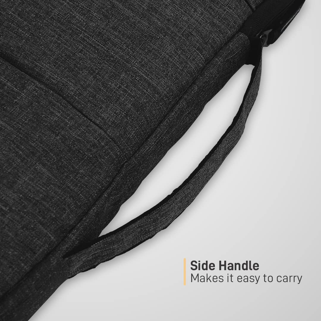 Gizga Essentials Laptop Bag Sleeve Case Cover for 15.6-Inch Laptop MacBook (Black)