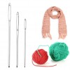 HASTHIP® Large-Eye Blunt Needles, 9 Piece Stainless Steel Yarn Knitting Needles, Sewing Needles, Crafting Knitting Weaving Stringing Needles HASTHIP® Large-Eye Blunt Needles, 9 Piece Stainless Steel Yarn Knitting Needles, Sewing Needles, Crafting Knitting Weaving Stringing Needles