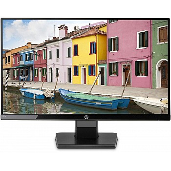 HP 21.5-inch (54.6 cm) Full HD LED Backlit Computer Monitor with IPS Panel - 1CA84AA (Black) 
