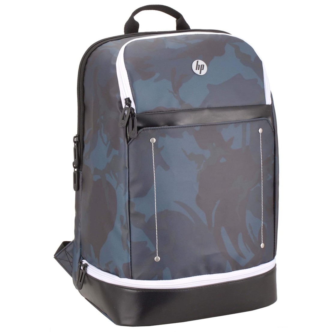 HP Backpack with Single Lunch Box Compartment (Camo in Blue)