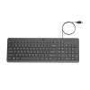 HP 150 Wired Keyboard, Quick, Comfy and Ergonomically Design, 12Fn Shortcut Keys, Plug and Play USB Connection and LED Indicator, 3 Years Warranty HP 150 Wired Keyboard, Quick, Comfy and Ergonomically Design, 12Fn Shortcut Keys, Plug and Play USB Connection and LED Indicator, 3 Years Warranty