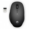 HP 300 Dual Mode Black Mouse, Switch Between Two PCs via Bluetooth or 2.4 GHz Wireless, Smart TV Connectivity, 1200 to 3600 Adjustable DPI (6CR71AA) HP 300 Dual Mode Black Mouse, Switch Between Two PCs via Bluetooth or 2.4 GHz Wireless, Smart TV Connectivity, 1200 to 3600 Adjustable DPI (6CR71AA)