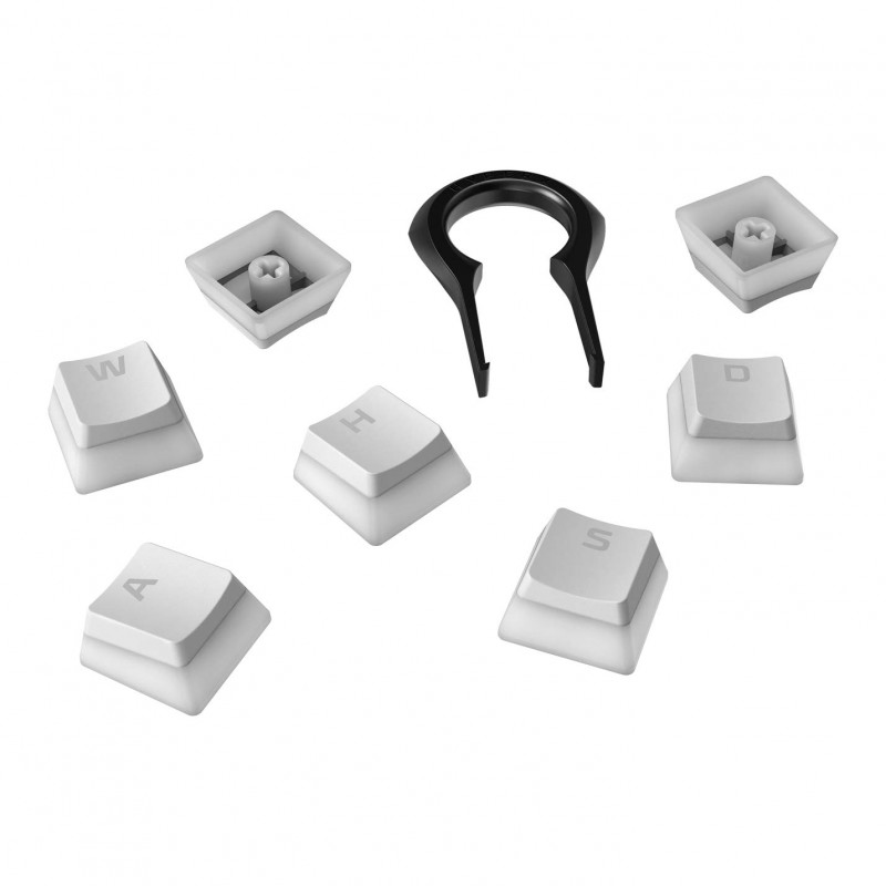 HyperX Double Shot Pbt Pudding Full OEM Profile, English Us Layout 104 Keycaps Set with Translucent Layer for Mechanical Keyboards - White (Hkcpxp-Wt-Us/G) HyperX Double Shot Pbt Pudding Full OEM Profile, English Us Layout 104 Keycaps Set with Translucent Layer for Mechanical Keyboards - White (Hkcpxp-Wt-Us/G)