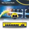 Match LB-Link 8- Port PoE Switch 100 Mbps Grey, BL-SF8002 Match LB-Link 8- Port PoE Switch 100 Mbps Grey, BL-SF8002