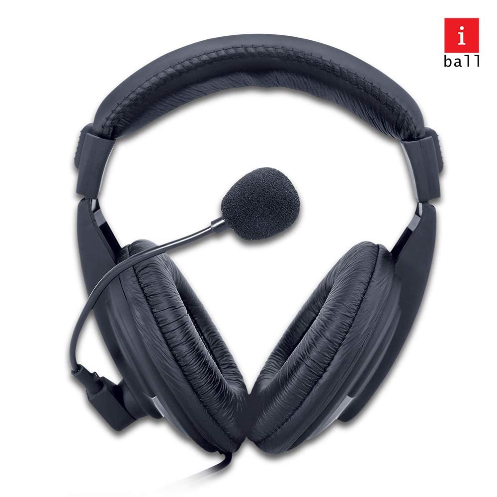 iBall Rocky Over-Ear Headphones with Mic