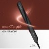 Ikonic Go Straight Hair Straightener, Black & Pink | Floating & Ceramic Plates| Lock Function| Quick & Easy to Use Ikonic Go Straight Hair Straightener, Black & Pink | Floating & Ceramic Plates| Lock Function| Quick & Easy to Use