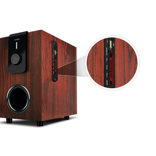 Intex Choral 4.1 Multimedia Speaker with Bluetooth Compatible Intex Choral 4.1 Multimedia Speaker with Bluetooth Compatible