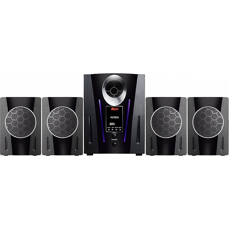 Intex IT-2650 Digi Plus FMUB 4.1 Multimedia Speaker with Bluetooth/USB/FM/AUX-