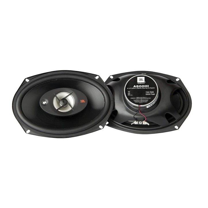 JBL A500HI 500W 6" x 9" 3-Way Wired Speakers, Black JBL A500HI 500W 6" x 9" 3-Way Wired Speakers, Black