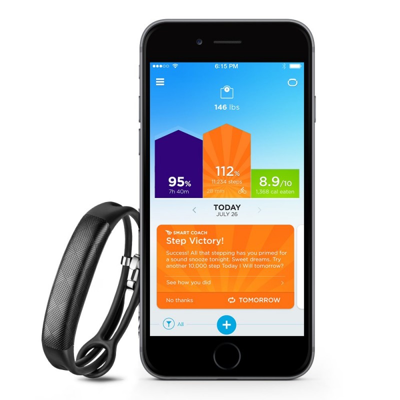 Jawbone UP2 Activity Tracker for iOS and Android (Black Diamond Rope) Jawbone UP2 Activity Tracker for iOS and Android (Black Diamond Rope)
