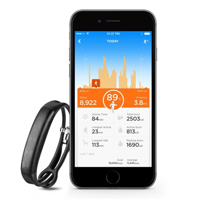 Jawbone UP2 Activity Tracker for iOS and Android (Black Diamond Rope) Jawbone UP2 Activity Tracker for iOS and Android (Black Diamond Rope)