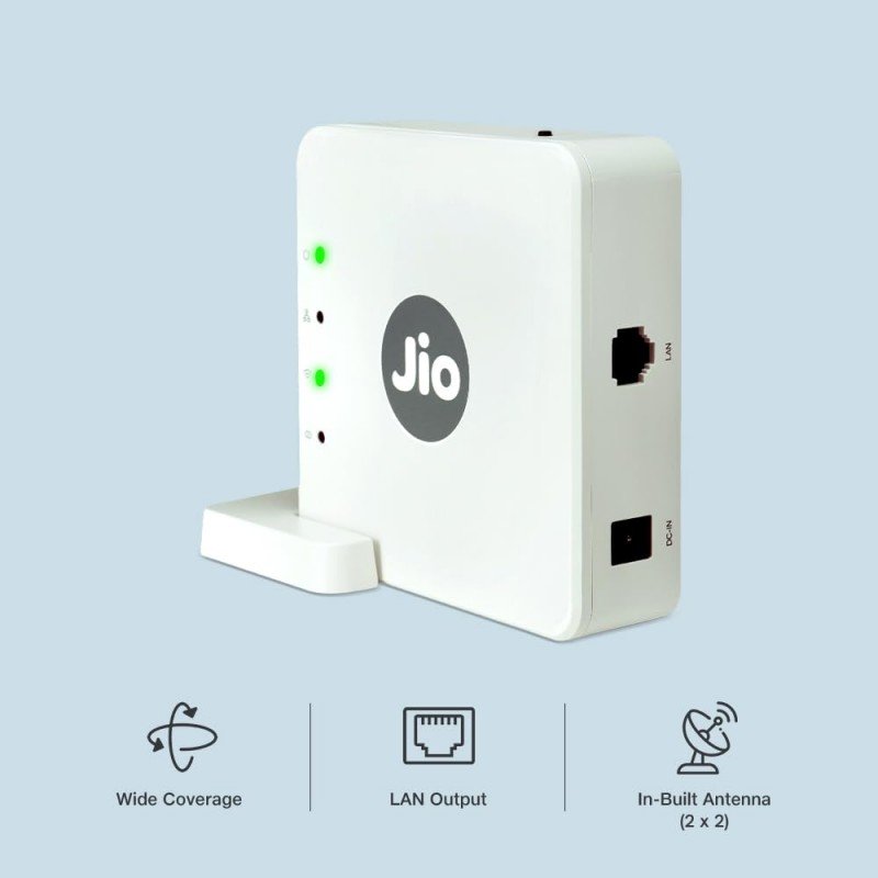 Jio Wi-Fi Mesh Device JCM0112, AC1200 Dual Band, Works with JioFiber Only, Easy Installation Using JioHome App Jio Wi-Fi Mesh Device JCM0112, AC1200 Dual Band, Works with JioFiber Only, Easy Installation Using JioHome App