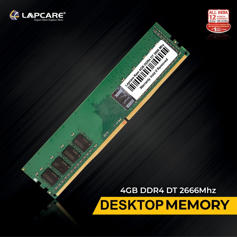 Lapcare Ram 4GB DDR4 2666Mhz DT