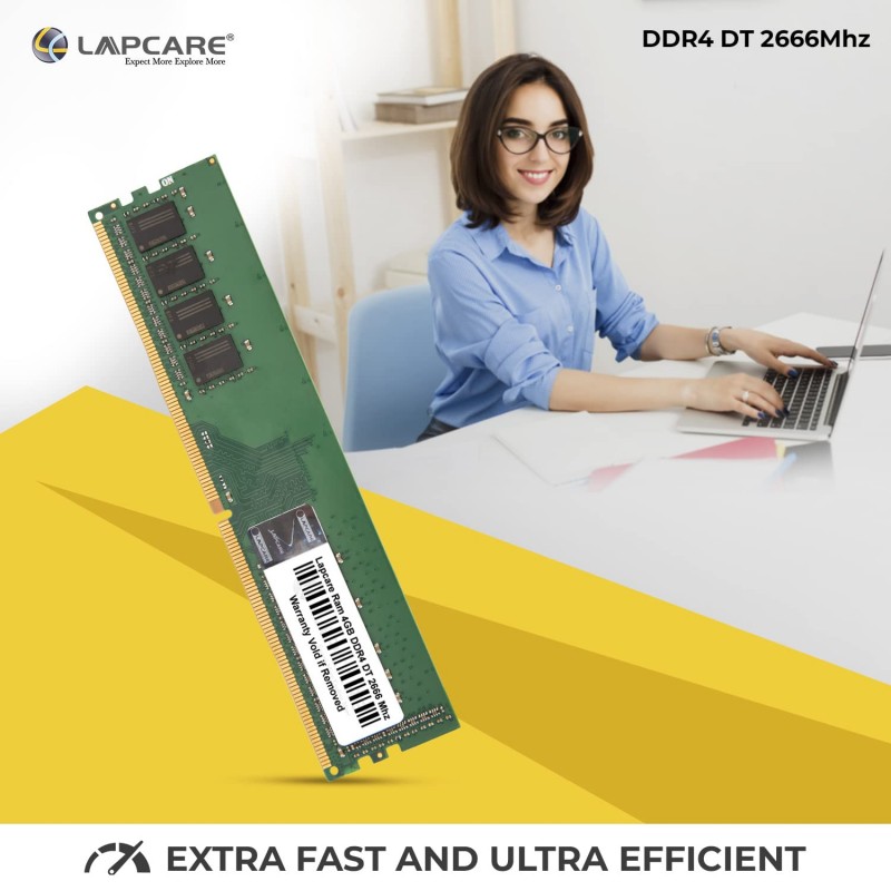 Lapcare Ram 4GB DDR4 2666Mhz DT