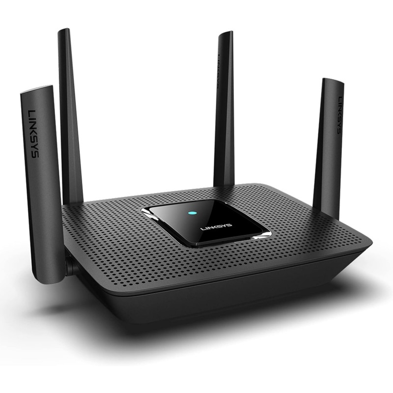 Linksys MR9000X Tri-Band AC 3000 Gigabit WiFi 5 Router MU-Mimo (Wireless Gaming Mesh),Enhance Speed up to 3.0 Gbps and Coverage up to 1,500 sq ft, Parental Controls,30+Devices,App Setup,Wall mountable Linksys MR9000X Tri-Band AC 3000 Gigabit WiFi 5 Router MU-Mimo (Wireless Gaming Mesh),Enhance Speed up to 3.0 Gbps and Coverage up to 1,500 sq ft, Parental Controls,30+Devices,App Setup,Wall mountable