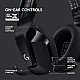 Logitech G733 Lightspeed Wireless Gaming Headset with Suspension Headband, LIGHTSYNC RGB, Blue VO!CE mic Technology and PRO-G Audio Drivers - Black