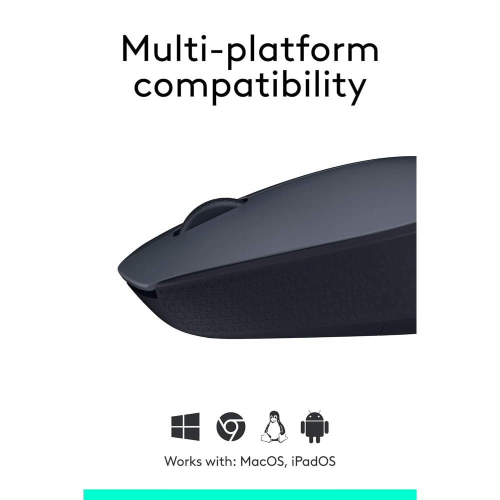 Logitech M170 Wireless Mouse – Black