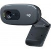 Logitech C270 HD Webcam, HD 720p/30fps, Widescreen HD Video Calling, HD Light Correction, Noise-Reducing Mic, for Skype, FaceTime, Hangouts, WebEx, PC/Mac/Laptop/MacBook/Tablet - Black Logitech C270 HD Webcam, HD 720p/30fps, Widescreen HD Video Calling, HD Light Correction, Noise-Reducing Mic, for Skype, FaceTime, Hangouts, WebEx, PC/Mac/Laptop/MacBook/Tablet - Black
