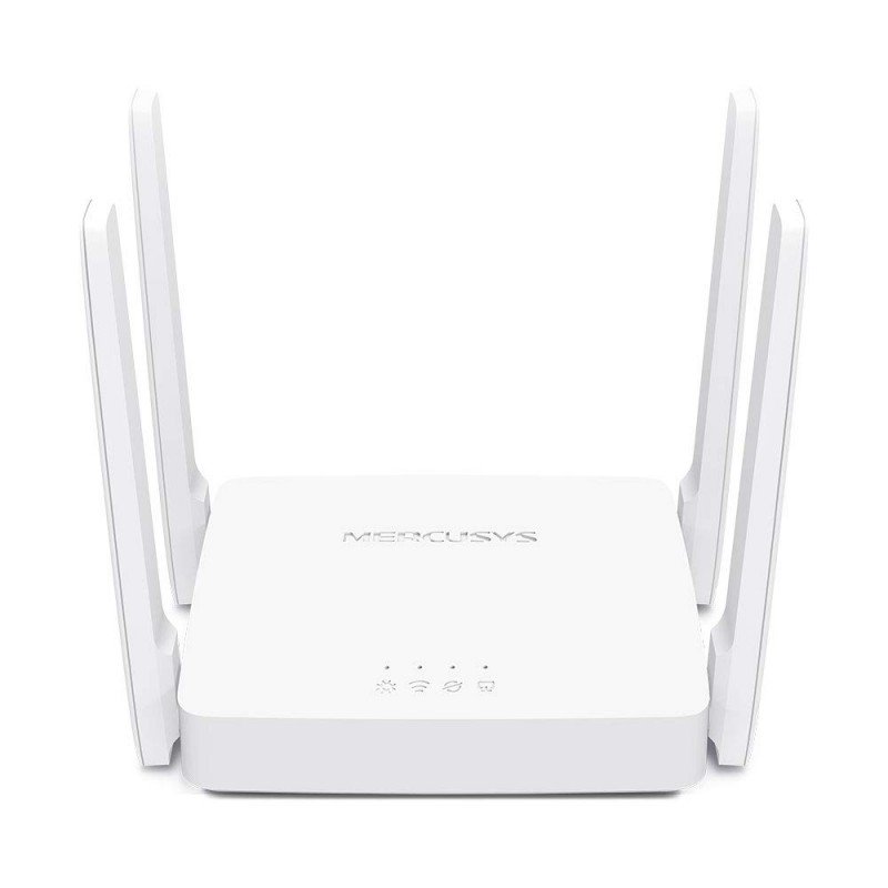 MERCUSYS AC1200 Wireless Dual_Band WiFi Router Mercusys AC10 | 1200 Mbps Wi-Fi Speed | 4 High Gain Antennas | Parental Control | IPTV and IPv6 Supported, White MERCUSYS AC1200 Wireless Dual_Band WiFi Router Mercusys AC10 | 1200 Mbps Wi-Fi Speed | 4 High Gain Antennas | Parental Control | IPTV and IPv6 Supported, White