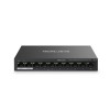 Mercusys MS110P 10-Port 10/100Mbps Desktop Switch with 8-Port PoE+ Network Hub|Works with IEEE 802.3af/at Compliant PDs|PoE Auto Recovery | Plug and Play| Durable Metal Casing Mercusys MS110P 10-Port 10/100Mbps Desktop Switch with 8-Port PoE+ Network Hub|Works with IEEE 802.3af/at Compliant PDs|PoE Auto Recovery | Plug and Play| Durable Metal Casing