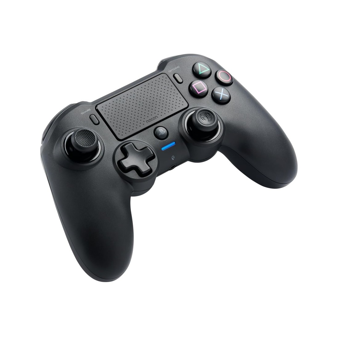 Nacon Asymmetric Wireless Controller for Playstation 4- Black (Seal Pack)
