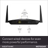 Netgear Nighthawk AX4 4-Stream WiFi 6 Router (RAX40) - AX3000 Wireless Speed (up to 3Gbps) | Coverage for Small-to-Medium Homes | 4 x 1G Ethernet and 1 x 3.0 USB Ports, Dual_Band, Black Netgear Nighthawk AX4 4-Stream WiFi 6 Router (RAX40) - AX3000 Wireless Speed (up to 3Gbps) | Coverage for Small-to-Medium Homes | 4 x 1G Ethernet and 1 x 3.0 USB Ports, Dual_Band, Black